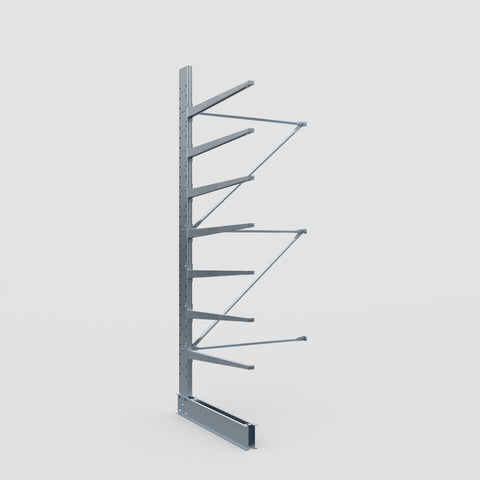 Cantilever Rack - Single Sided - Standard Duty - Hot Dip Galvanized - Add-On Bay - Height 3500mm