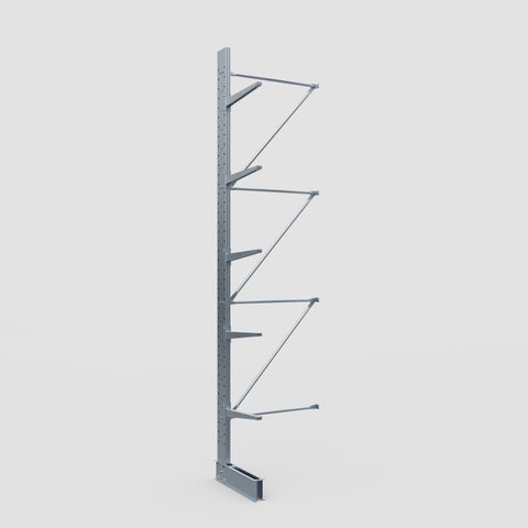 Cantilever Rack - Single Sided - Standard Duty - Hot Dip Galvanized - Add-On Bay - Height 4500mm