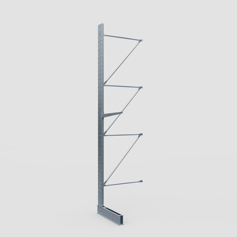 Cantilever Rack - Single Sided - Standard Duty - Hot Dip Galvanized - Add-On Bay - Height 4500mm