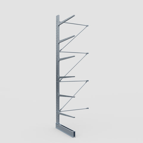 Cantilever Rack - Single Sided - Standard Duty - Hot Dip Galvanized - Add-On Bay - Height 4500mm