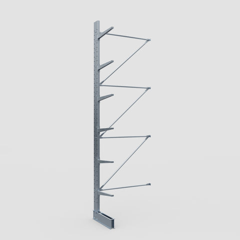 Cantilever Rack - Single Sided - Standard Duty - Hot Dip Galvanized - Add-On Bay - Height 4500mm