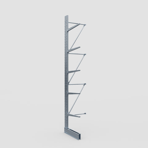 Cantilever Rack - Single Sided - Standard Duty - Hot Dip Galvanized - Add-On Bay - Height 4500mm