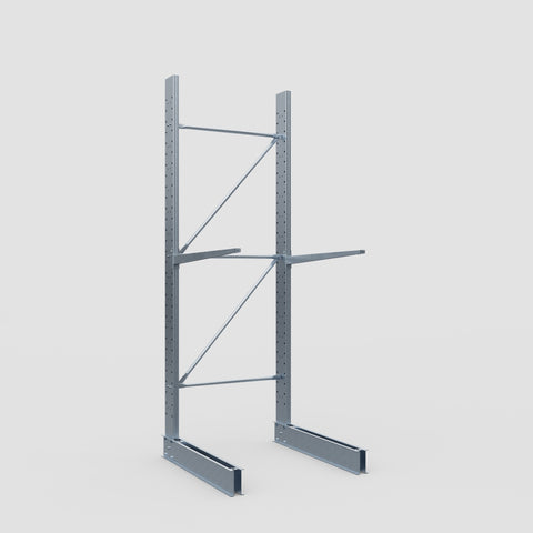 Cantilever Rack - Single Sided - Standard Duty - Hot Dip Galvanized - Full Bay - Height 3500mm