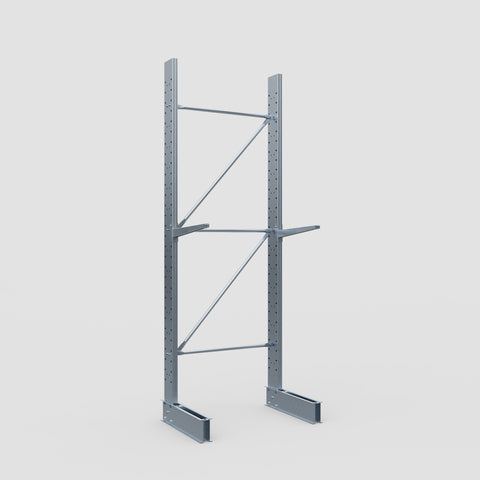 Cantilever Rack - Single Sided - Standard Duty - Hot Dip Galvanized - Full Bay - Height 3500mm