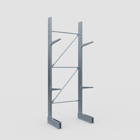 Cantilever Rack - Single Sided - Standard Duty - Hot Dip Galvanized - Full Bay - Height 3500mm