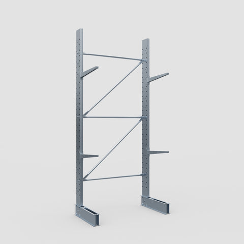 Cantilever Rack - Single Sided - Standard Duty - Hot Dip Galvanized - Full Bay - Height 3500mm