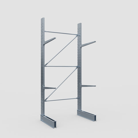 Cantilever Rack - Single Sided - Standard Duty - Hot Dip Galvanized - Full Bay - Height 3500mm