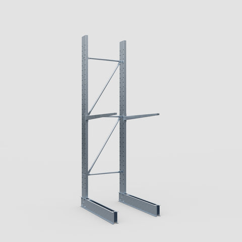 Cantilever Rack - Single Sided - Standard Duty - Hot Dip Galvanized - Full Bay - Height 3500mm