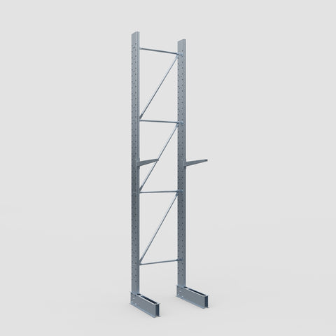 Cantilever Rack - Single Sided - Standard Duty - Hot Dip Galvanized - Full Bay - Height 4500mm