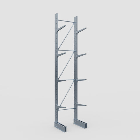 Cantilever Rack - Single Sided - Standard Duty - Hot Dip Galvanized - Full Bay - Height 4500mm