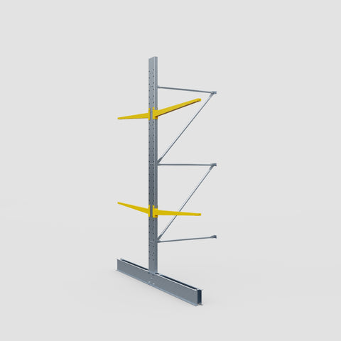 Cantilever Rack - Double Sided - Standard Duty - Powder Coated - Add-On Bay - Height 3500mm