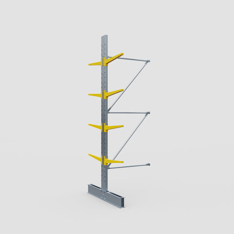 Cantilever Rack - Double Sided - Standard Duty - Powder Coated - Add-On Bay - Height 3500mm