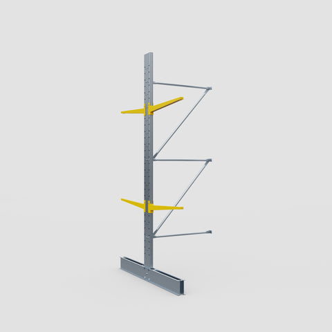 Cantilever Rack - Double Sided - Standard Duty - Powder Coated - Add-On Bay - Height 3500mm