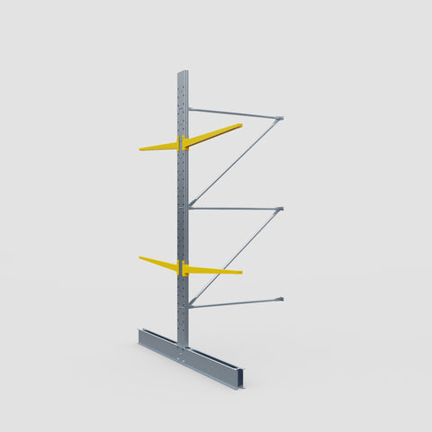 Cantilever Rack - Double Sided - Standard Duty - Powder Coated - Add-On Bay - Height 3500mm