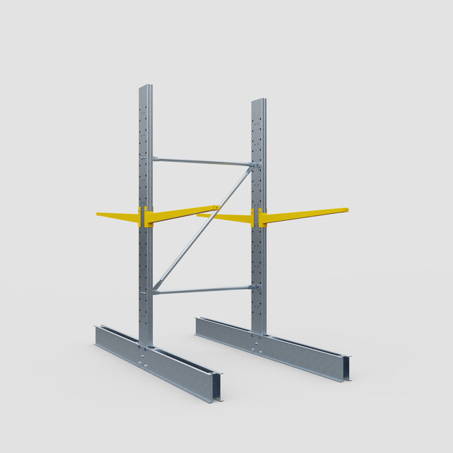 Cantilever Rack - Double Sided - Standard Duty - Powder Coated - Full ...
