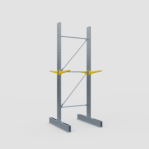 Cantilever Rack - Double Sided - Standard Duty - Powder Coated - Full Bay - Height 3500mm