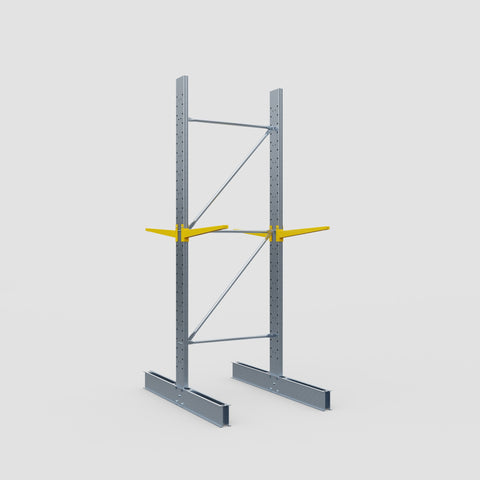 Cantilever Rack - Double Sided - Standard Duty - Powder Coated - Full Bay - Height 3500mm