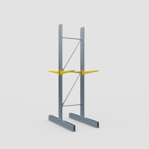 Cantilever Rack - Double Sided - Standard Duty - Powder Coated - Full Bay - Height 3500mm