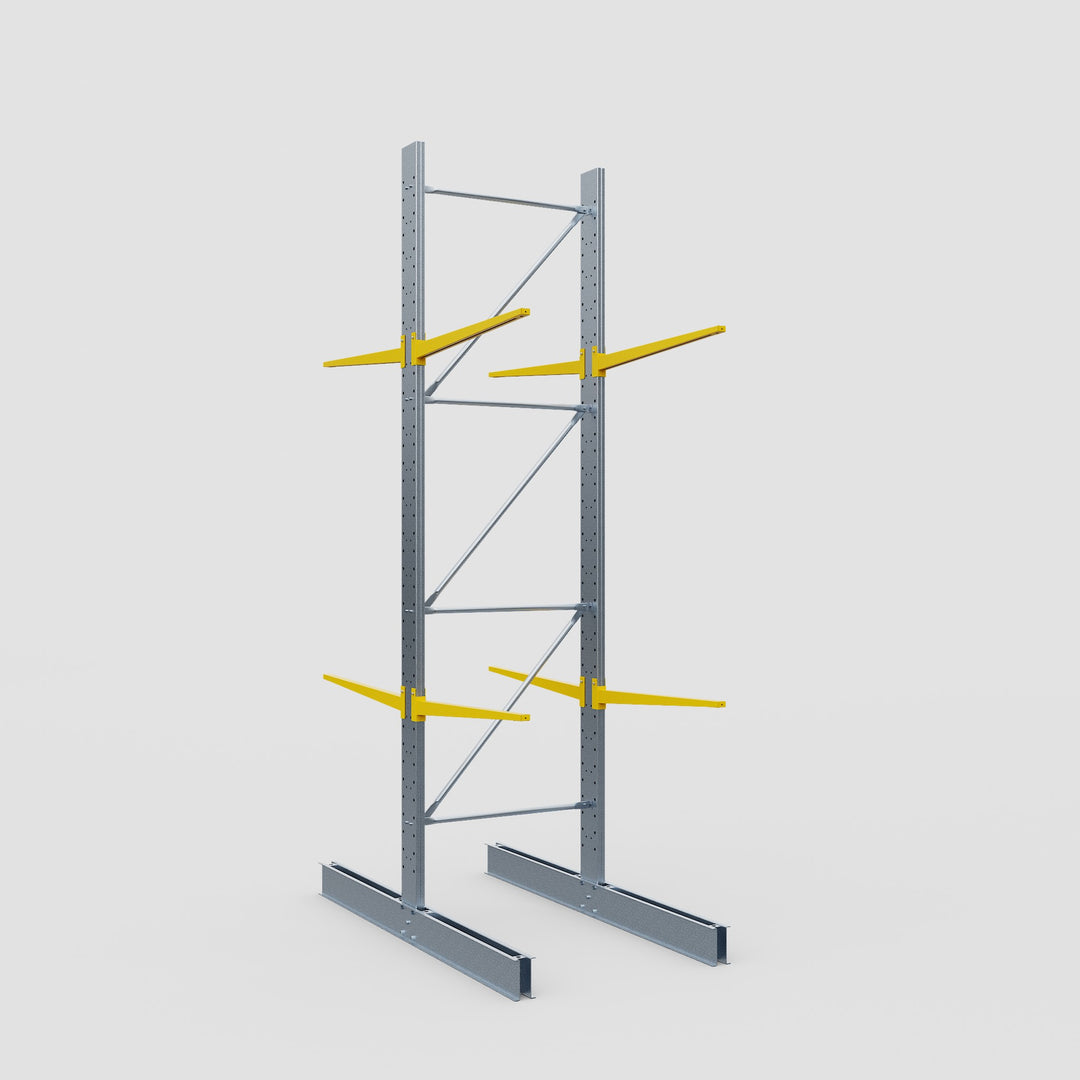 Cantilever Rack - Double Sided - Standard Duty - Powder Coated - Full ...