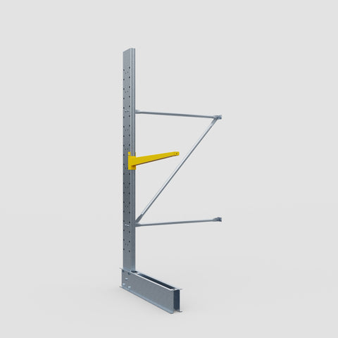 Cantilever Rack - Single Sided - Standard Duty - Powder Coated - Add-On Bay - Height 2500mm