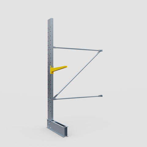 Cantilever Rack - Single Sided - Standard Duty - Powder Coated - Add-On Bay - Height 2500mm