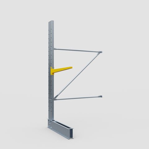 Cantilever Rack - Single Sided - Standard Duty - Powder Coated - Add-On Bay - Height 2500mm