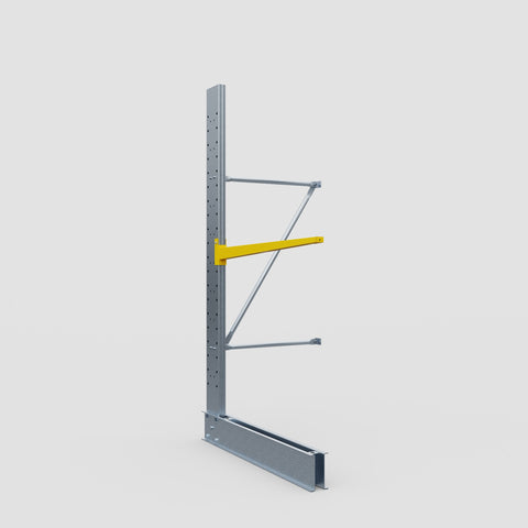 Cantilever Rack - Single Sided - Standard Duty - Powder Coated - Add-On Bay - Height 2500mm