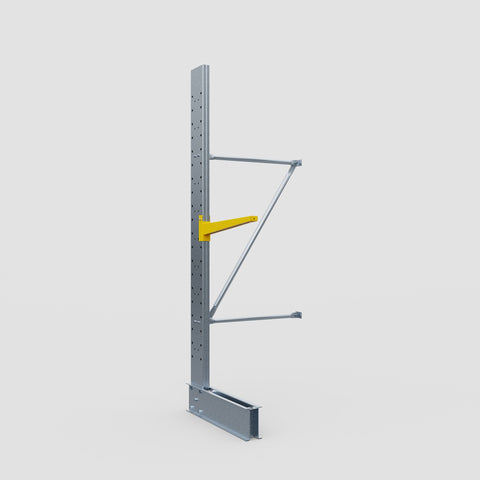 Cantilever Rack - Single Sided - Standard Duty - Powder Coated - Add-On Bay - Height 2500mm