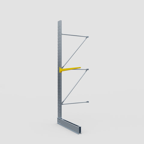 Cantilever Rack - Single Sided - Standard Duty - Powder Coated - Add-On Bay - Height 3500mm