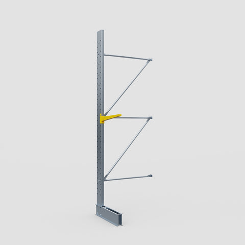 Cantilever Rack - Single Sided - Standard Duty - Powder Coated - Add-On Bay - Height 3500mm