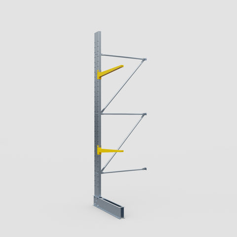 Cantilever Rack - Single Sided - Standard Duty - Powder Coated - Add-On Bay - Height 3500mm