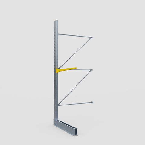 Cantilever Rack - Single Sided - Standard Duty - Powder Coated - Add-On Bay - Height 3500mm