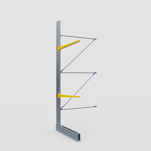 Cantilever Rack - Single Sided - Standard Duty - Powder Coated - Add-On Bay - Height 3500mm