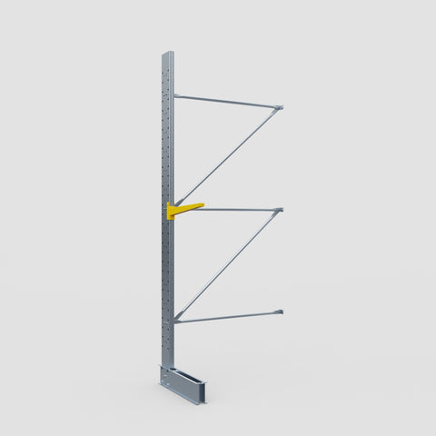 Cantilever Rack - Single Sided - Standard Duty - Powder Coated - Add-On Bay - Height 3500mm