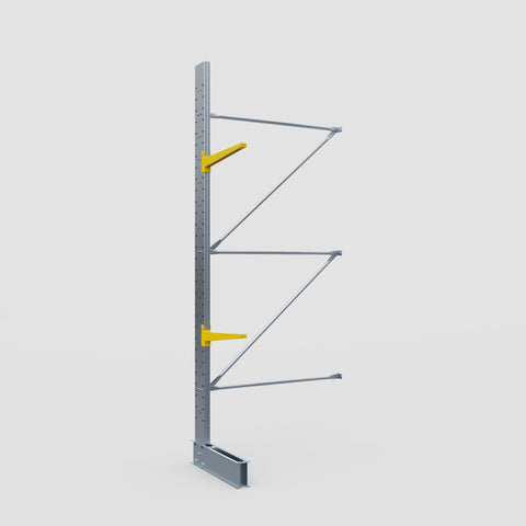 Cantilever Rack - Single Sided - Standard Duty - Powder Coated - Add-On Bay - Height 3500mm