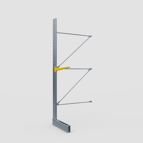 Cantilever Rack - Single Sided - Standard Duty - Powder Coated - Add-On Bay - Height 3500mm