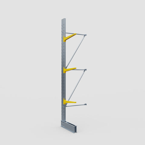 Cantilever Rack - Single Sided - Standard Duty - Powder Coated - Add-On Bay - Height 3500mm