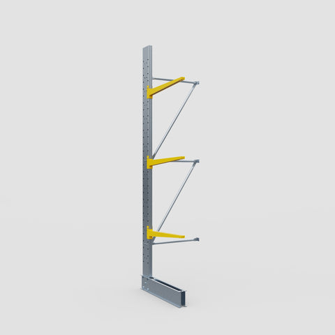 Cantilever Rack - Single Sided - Standard Duty - Powder Coated - Add-On Bay - Height 3500mm