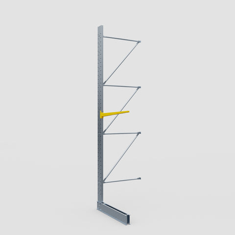 Cantilever Rack - Single Sided - Standard Duty - Powder Coated - Add-On Bay - Height 4500mm