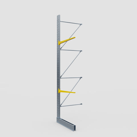 Cantilever Rack - Single Sided - Standard Duty - Powder Coated - Add-On Bay - Height 4500mm