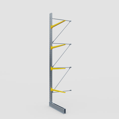 Cantilever Rack - Single Sided - Standard Duty - Powder Coated - Add-On Bay - Height 4500mm