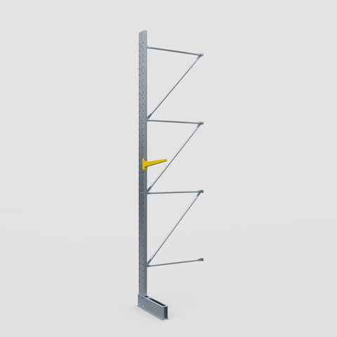 Cantilever Rack - Single Sided - Standard Duty - Powder Coated - Add-On Bay - Height 4500mm