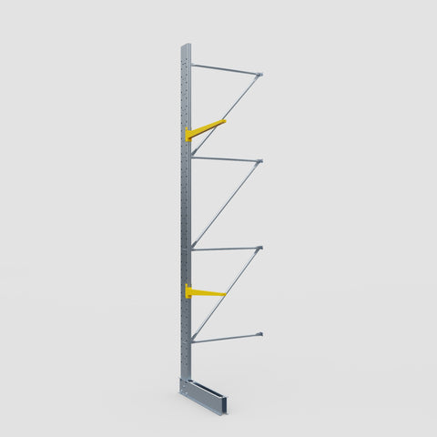 Cantilever Rack - Single Sided - Standard Duty - Powder Coated - Add-On Bay - Height 4500mm