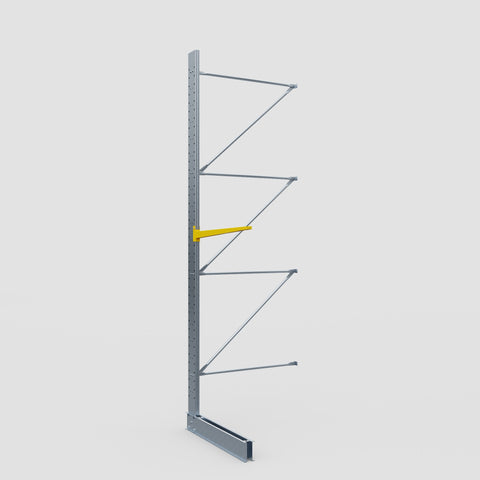 Cantilever Rack - Single Sided - Standard Duty - Powder Coated - Add-On Bay - Height 4500mm