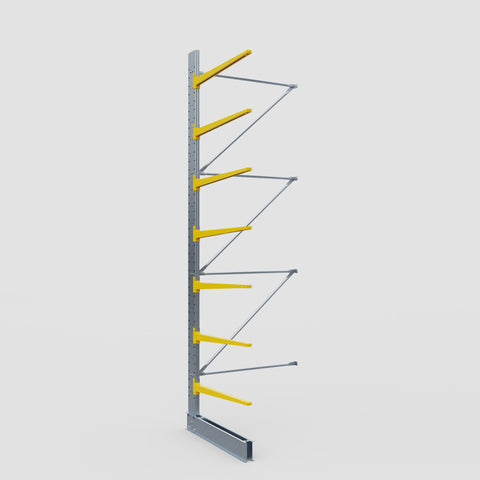 Cantilever Rack - Single Sided - Standard Duty - Powder Coated - Add-On Bay - Height 4500mm