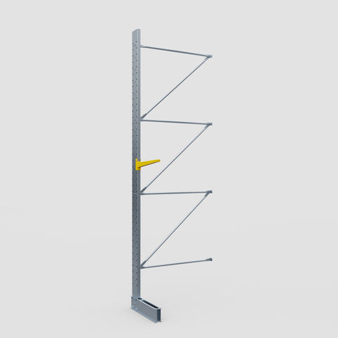 Cantilever Rack - Single Sided - Standard Duty - Powder Coated - Add-On Bay - Height 4500mm