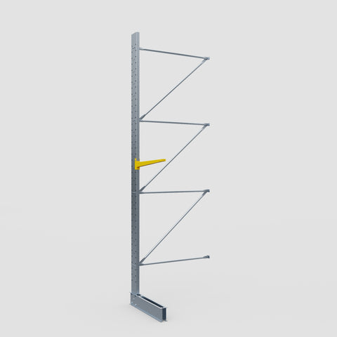 Cantilever Rack - Single Sided - Standard Duty - Powder Coated - Add-On Bay - Height 4500mm