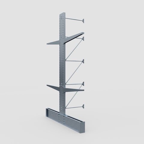 Cantilever Rack - Double Sided - Ultra Heavy Duty - Hot Dip Galvanized - Add-On Bay - Height 4877mm