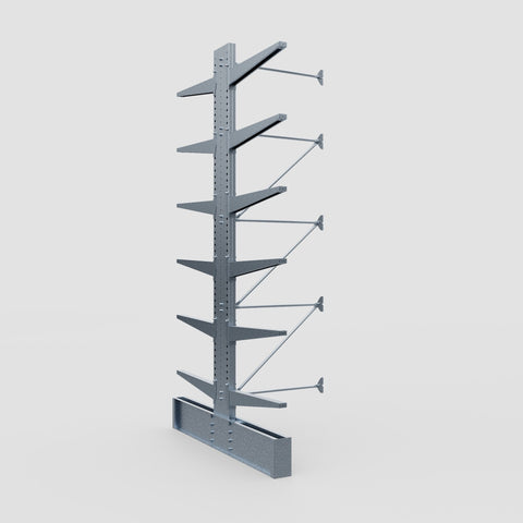 Cantilever Rack - Double Sided - Ultra Heavy Duty - Hot Dip Galvanized - Add-On Bay - Height 4877mm