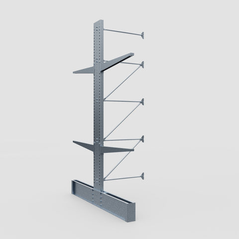 Cantilever Rack - Double Sided - Ultra Heavy Duty - Hot Dip Galvanized - Add-On Bay - Height 4877mm